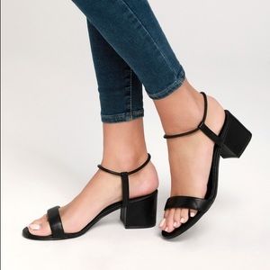 steve madden ida black heeled sandals